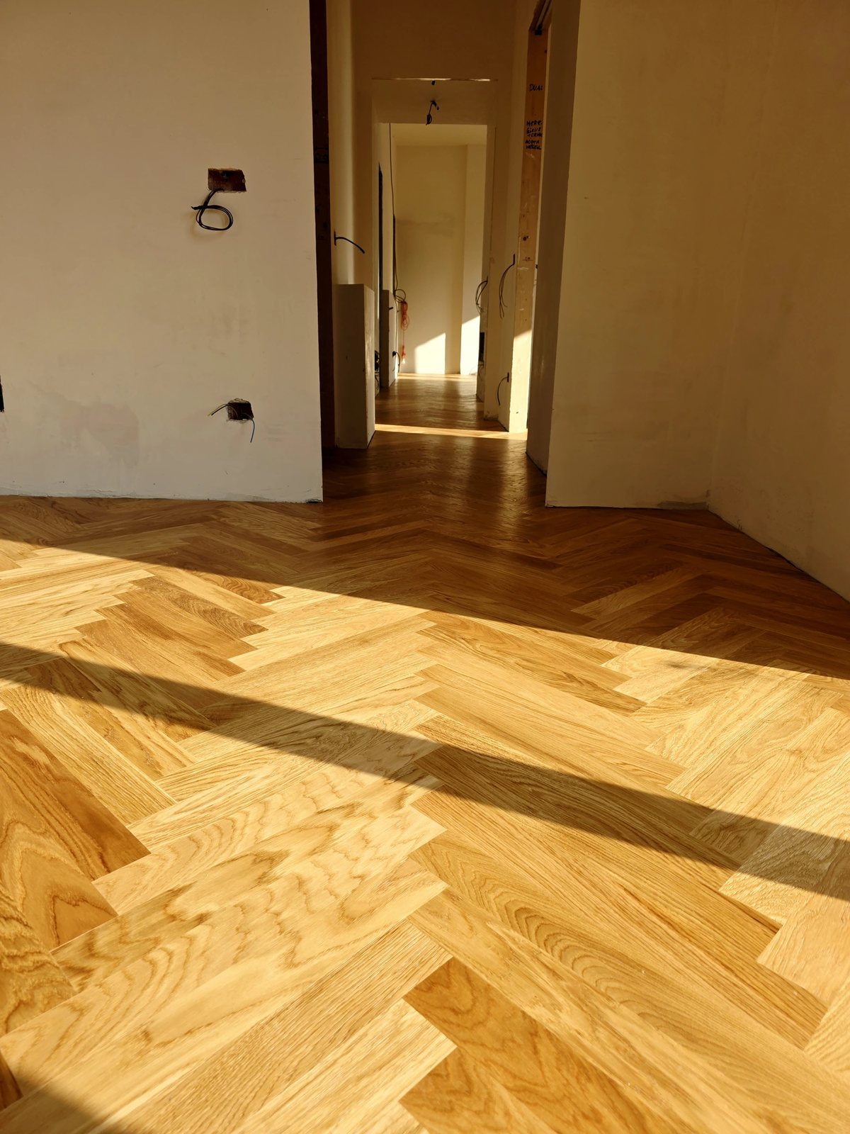 Pavimento in parquet posato a regola d'arte